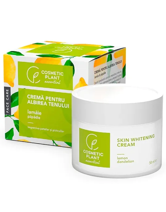 Crema pentru albirea tenului, 50ml, Cosmetic Plant — preț și oferte