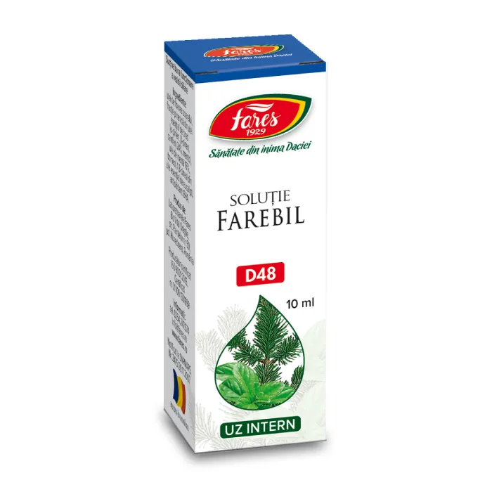 Farebil solutie D48, 10ml, Fares — preț și oferte