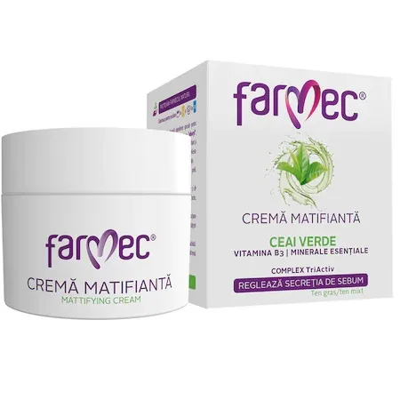 Crema matifianta pentru ten, 50ml, Farmec — preț și oferte