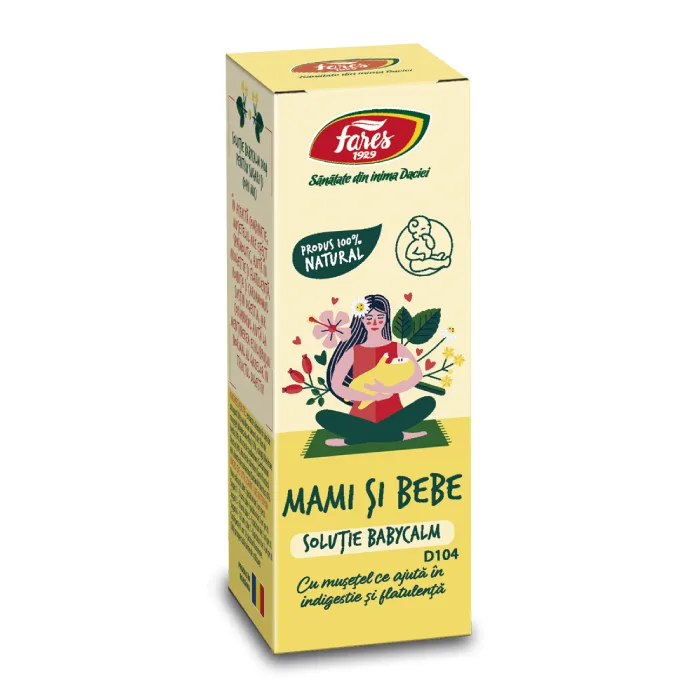 Solutie Babycalm Mami si Bebe, 30ml, Fares — preț și oferte