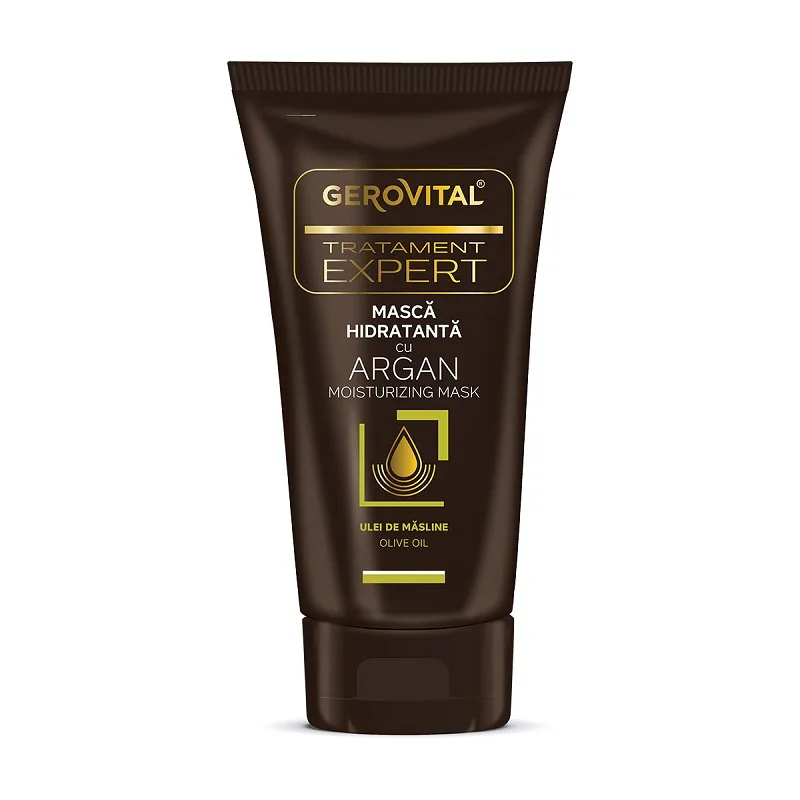 Masca hidratanta cu Argan Tratament Expert, 150ml, Gerovital — preț și oferte