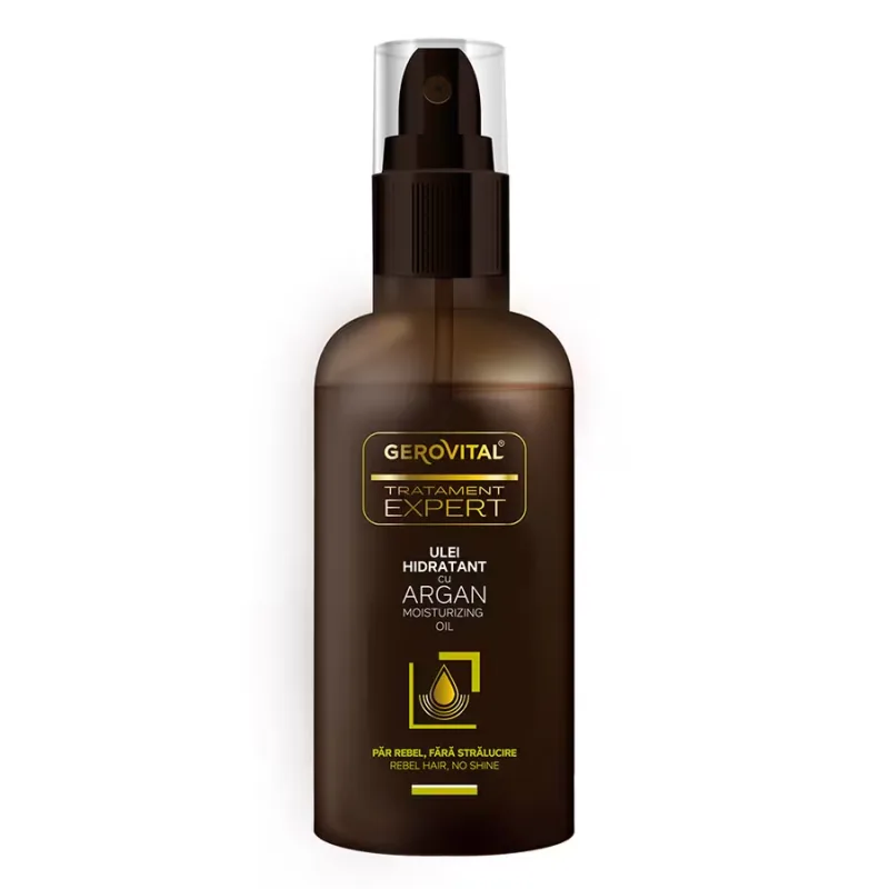 Ulei hidratant cu Argan Tratament Expert, 100ml, Gerovital — preț și oferte