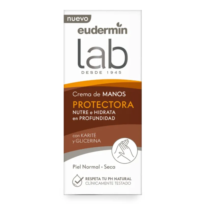 Crema protectoare maini cu unt de shea & glicerina, 75ml, Eudermin — preț și oferte