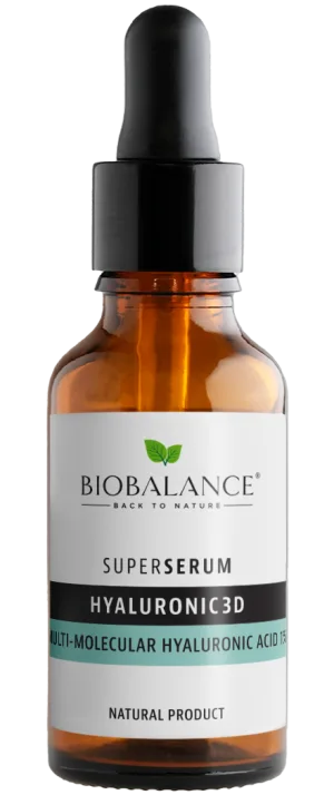 Ser de fata cu acid hialuronic multi-molecular 1% Hyaluronic 3D, 30ml, Bio Balance