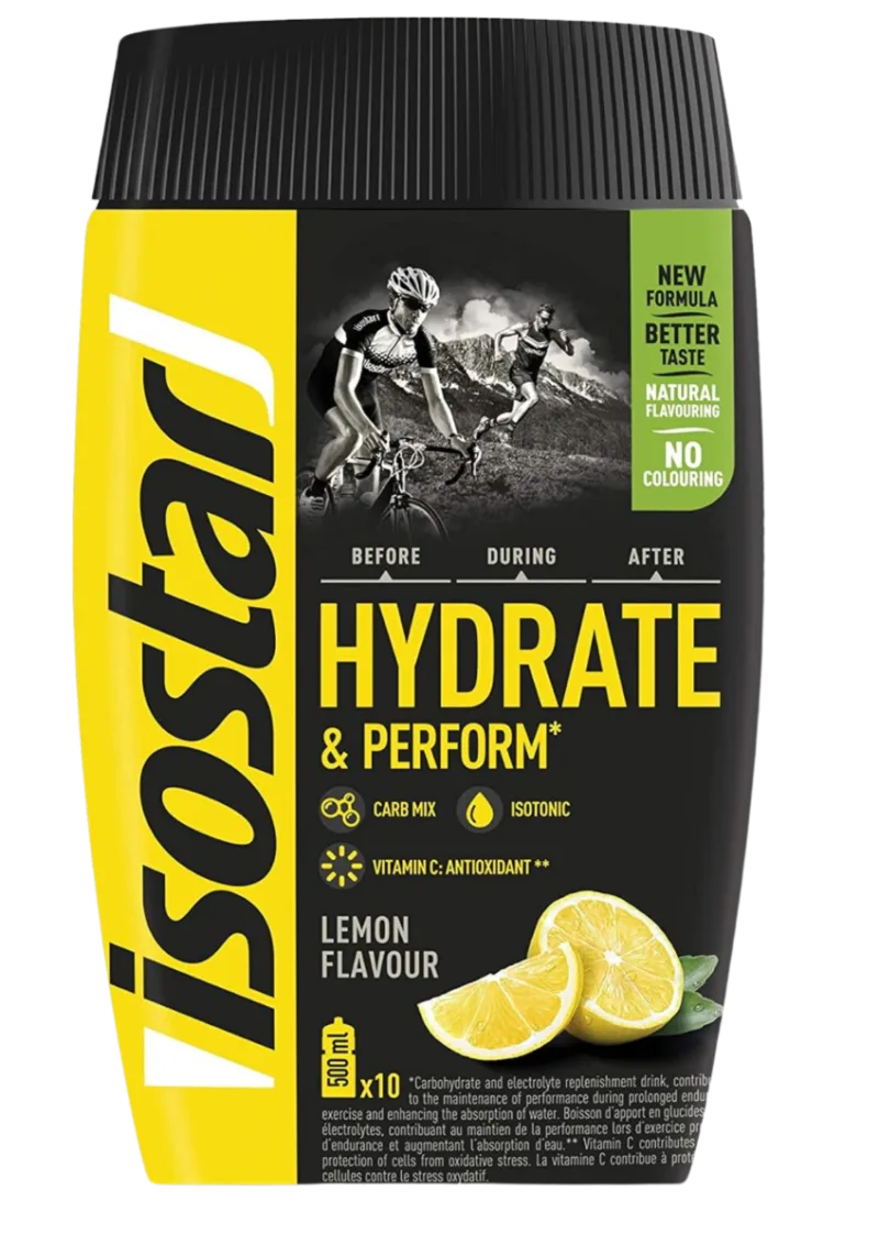 Pudra izotonica Lemon H&P, 400g, Isostar — preț și oferte