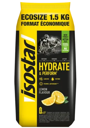 Pudra izotonica Lemon Ecosize, 1.5kg, Isostar