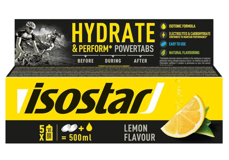 Tablete izotonice Lemon, 120g, Isostar — preț și oferte