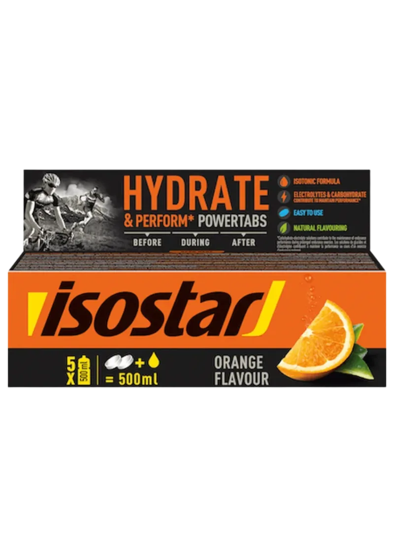 Tablete izotonice Orange, 120g, Isostar — preț și oferte