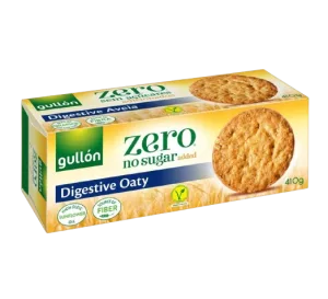 Biscuiti digestivi fara zahar adaugat Avena, 410g, Gullon