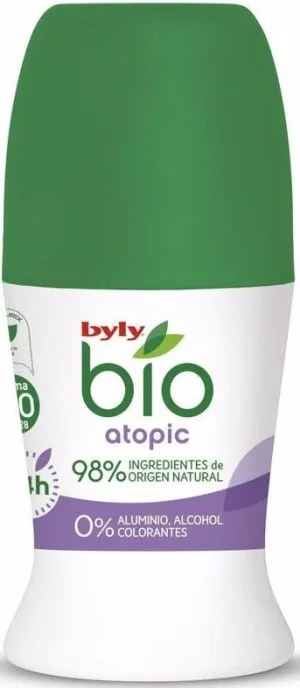Deodorant Roll-on bio piele cu tendinta atopica, 50ml, Byly