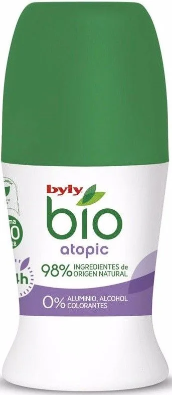 Deodorant Roll-on bio piele cu tendinta atopica, 50ml, Byly — preț și oferte