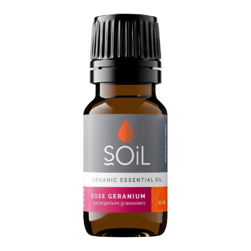 Ulei esential de Rose Geranium (Muscata), 10ml, SOiL — preț și oferte