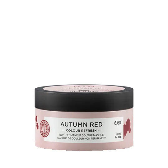 Masca pentru par Colour Refresh Autumn Red, 100ml, Maria Nila — preț și oferte