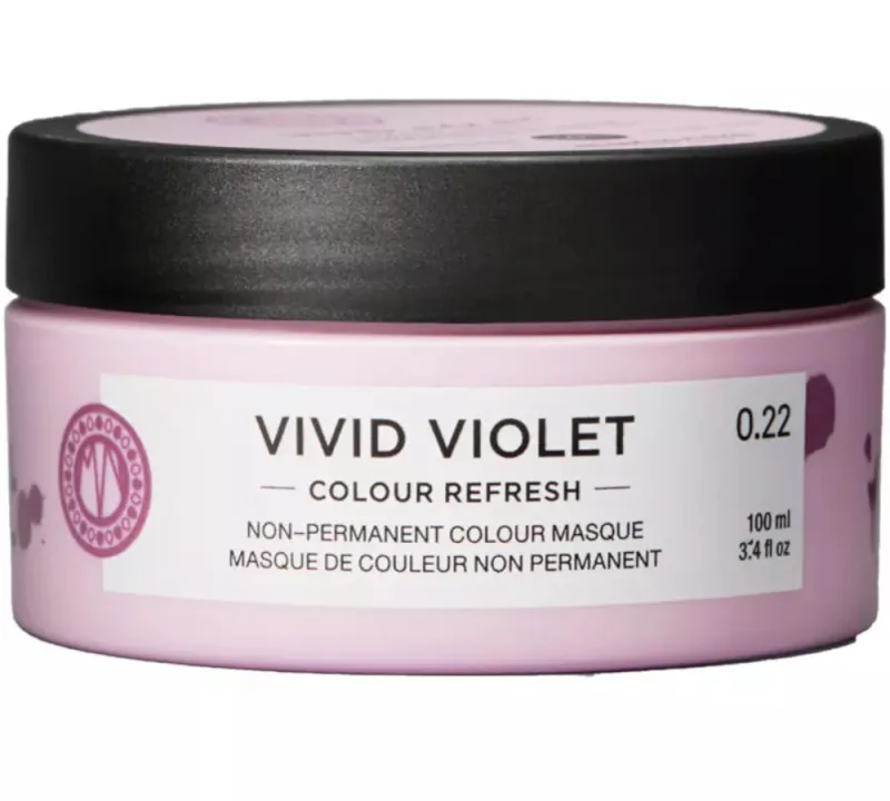 Masca pentru par Colour Refresh Vivid Violet, 100ml, Maria Nila — preț și oferte