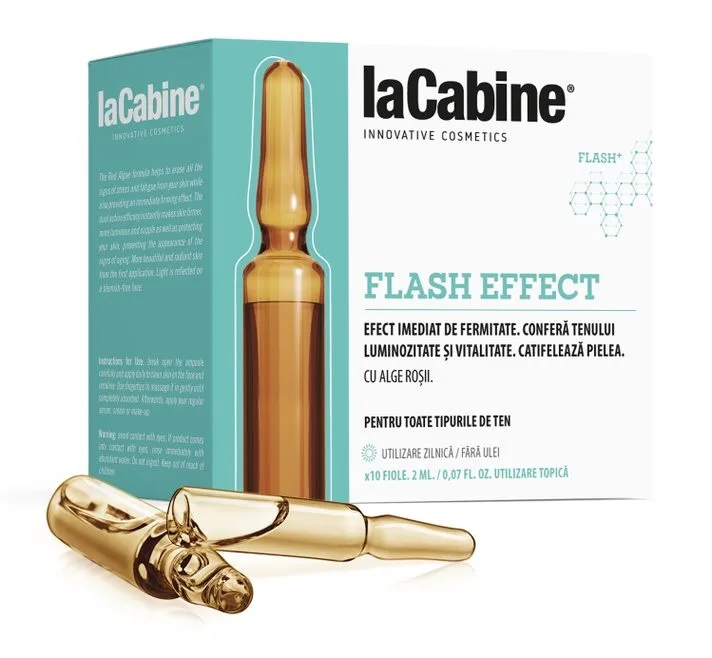 Fiole Flasheffect, 10 fiole x 2 ml, La Cabine — preț și oferte