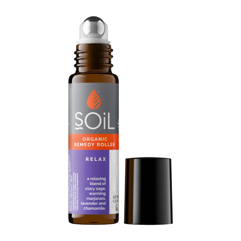 Roll-on cu uleiuri esentiale, Relax, 10ml, SOiL — preț și oferte
