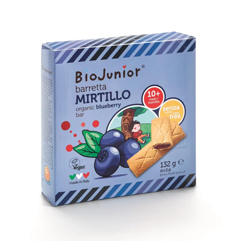 Batoane bio vegan cu crema de afine 10 luni+, 132g, Germinal — preț și oferte
