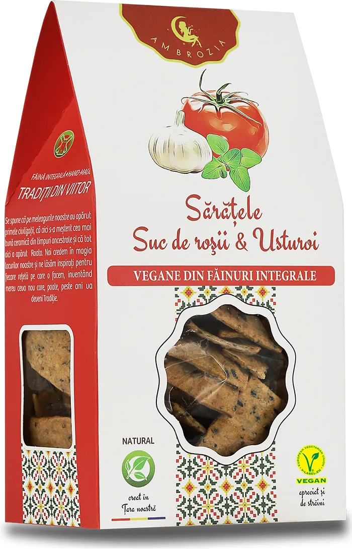 Saratele cu suc de rosii si usturoi, 107g, Ambrozia — preț și oferte
