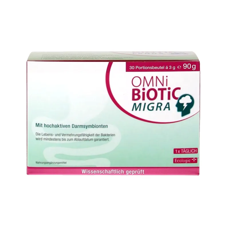 Omni-Biotic Migra, 30 plicuri x 3g, Institut AllergoSan — preț și oferte