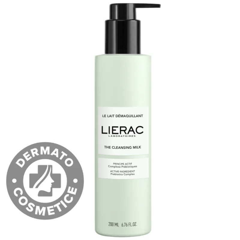 Lapte demachiant pentru toate tipurile de ten, 200ml, Lierac Paris — preț și oferte