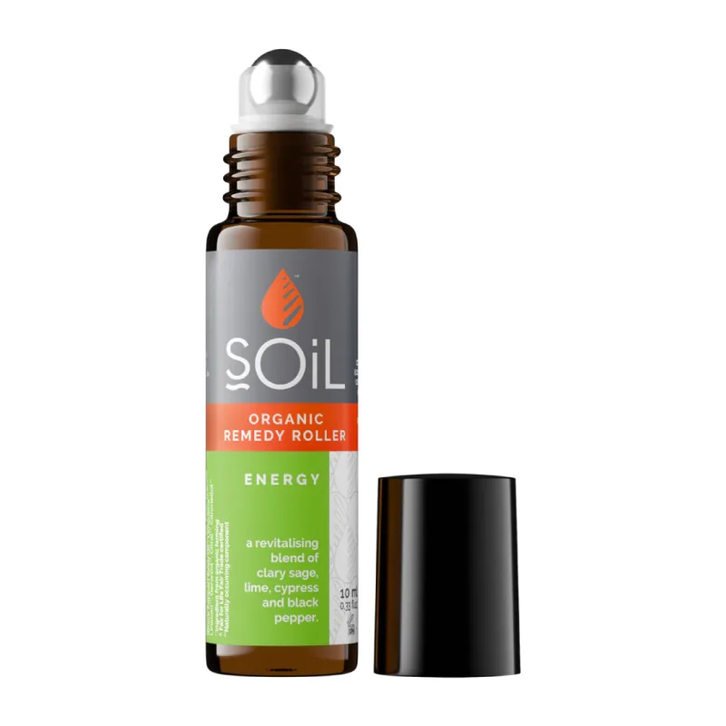 Roll-on cu uleiuri esentiale, Energy, 10ml, SOiL — preț și oferte