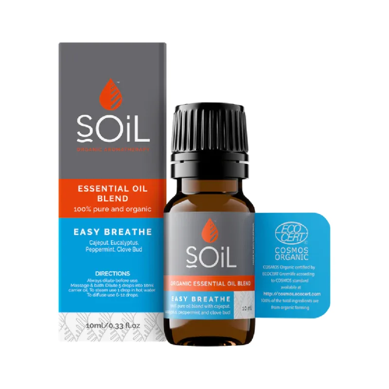 Amestec uleiuri esentiale Respiratie Usoara, 10ml, SOiL — preț și oferte