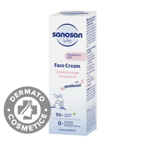 Crema pentru fata cu aplicator pompita Baby, 50ml, Sanosan