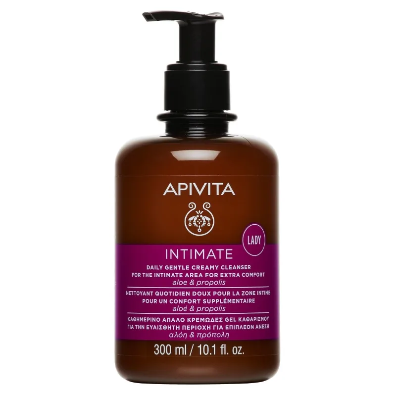 Apivita Gel igiena intima pentru uscaciune vaginala, 300ml — preț și oferte