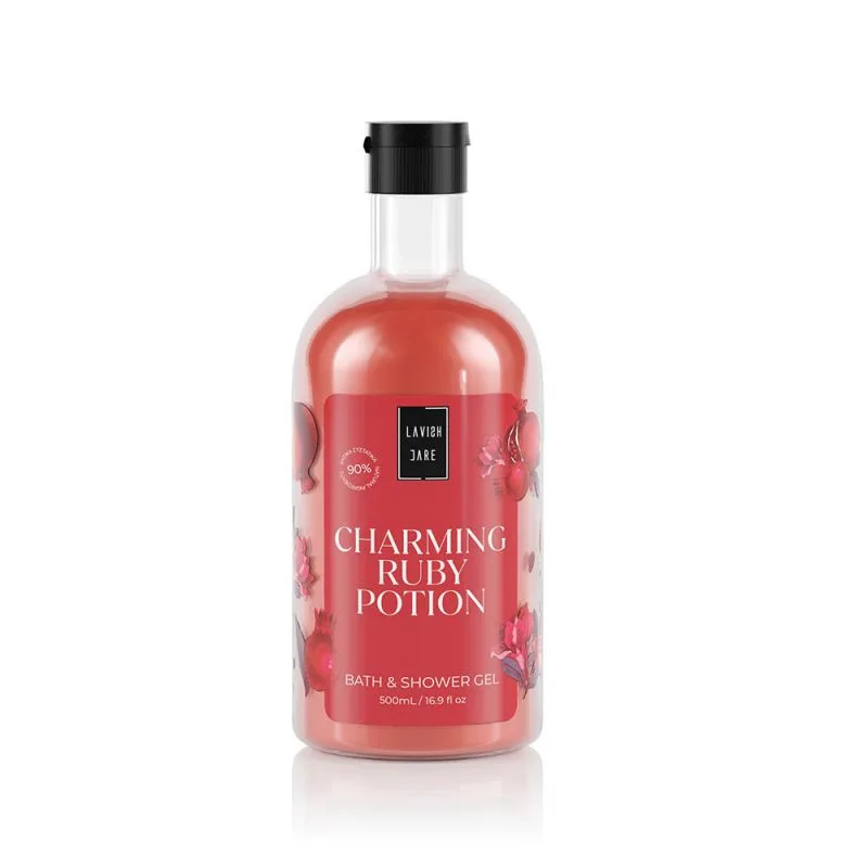 Gel de dus Charming Ruby Potion, 500ml, Lavish Care — preț și oferte