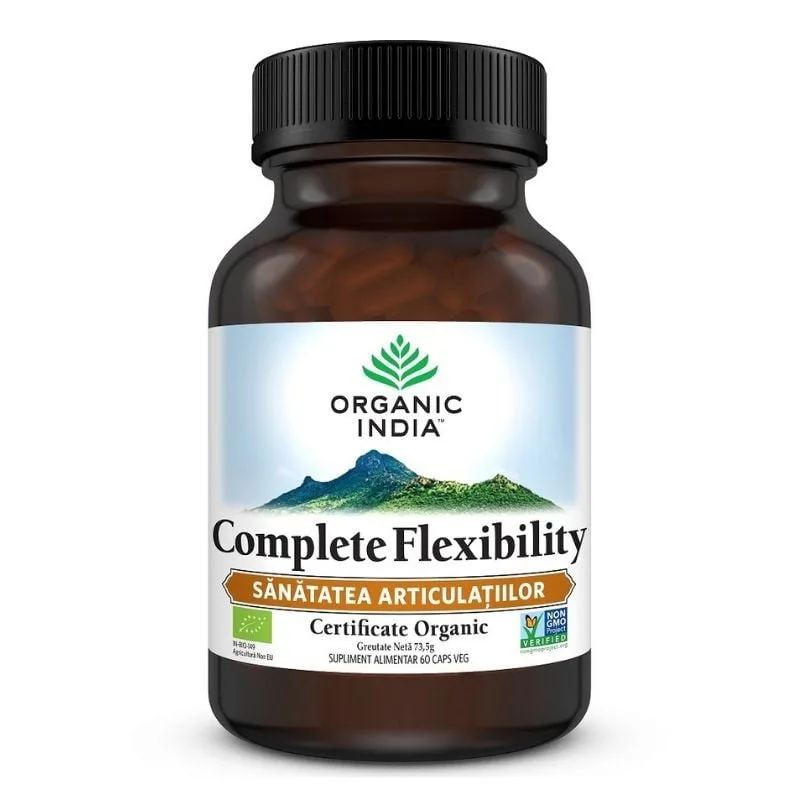Complete Flexibility Bio, 60 capsule, Organic India — preț și oferte