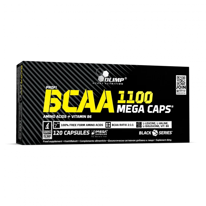 Aminoaicizi BCAA Mega Caps, 120 capsule, Olimp Sport Nutrition — preț și oferte