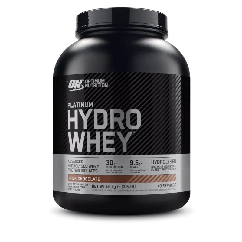 Pudra proteica proteine din zer Platinum HydroWhey Ciocolata, 1.6kg, Optimum Nutrition — preț și oferte