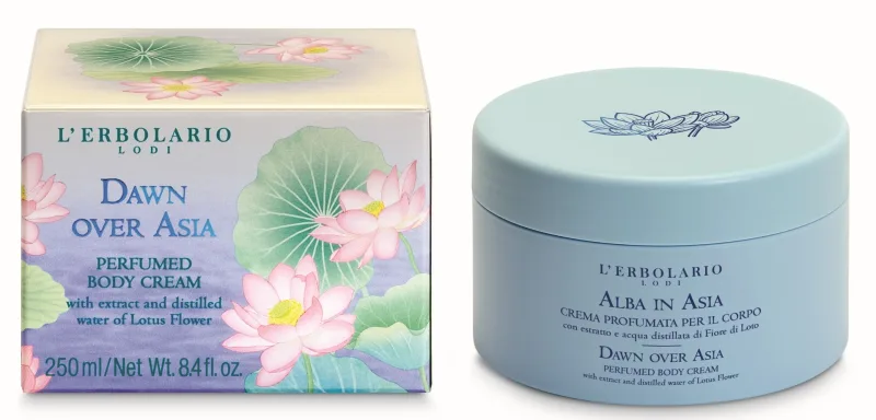 Crema de corp Dawn over Asia, 250ml, L'Erbolario — preț și oferte