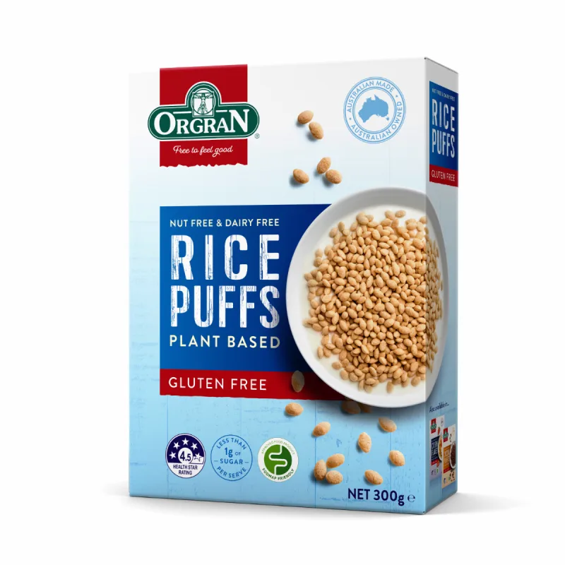 Cereale expandate din orez, 300g, Orgran — preț și oferte