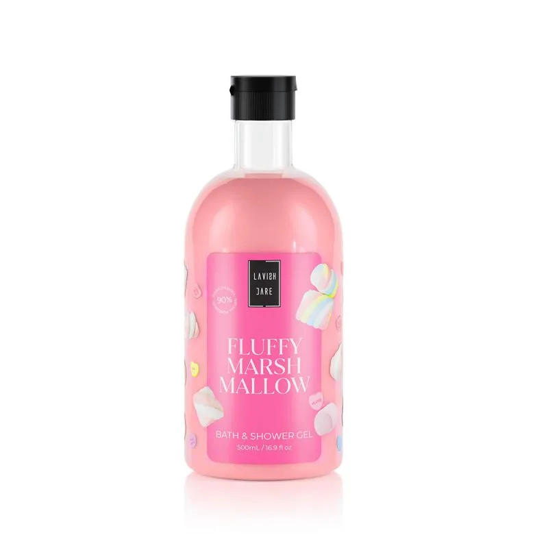 Gel de dus Fluffy Marshmallow, 500ml, Lavish Care — preț și oferte