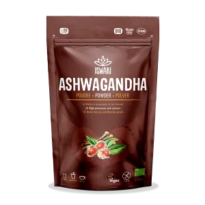 Pulbere bio de ashwagandha, 150g, Iswari