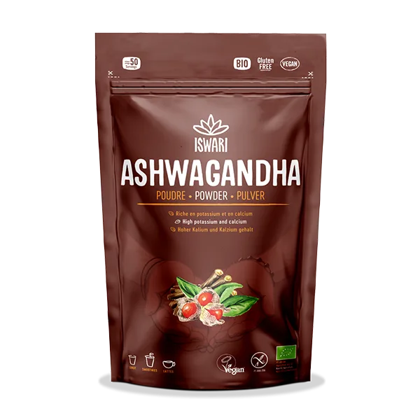 Pulbere bio de ashwagandha, 150g, Iswari — preț și oferte