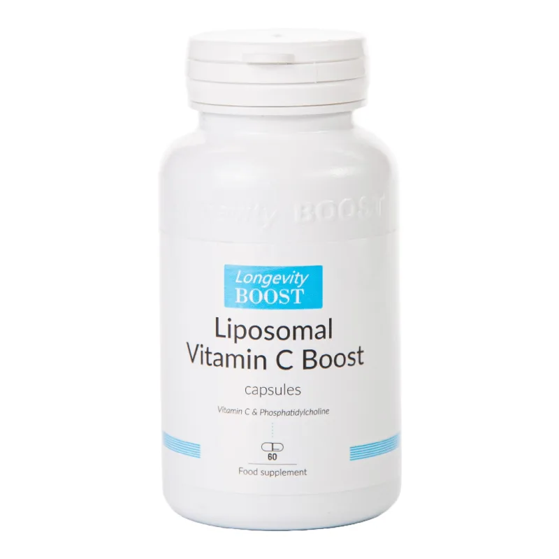 Liposomal Vitamina C Boost, 60 capsule, Longevity BOOST — preț și oferte