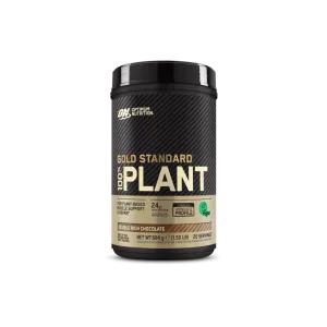 Proteine vegetale Gold Standard 100% Plant cu aroma de ciocolata, 684g, Optimum Nutrition