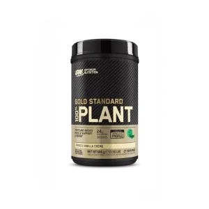 Proteine vegetale Gold Standard 100% Plant cu aroma de vanilie, 684g, Optimum Nutrition