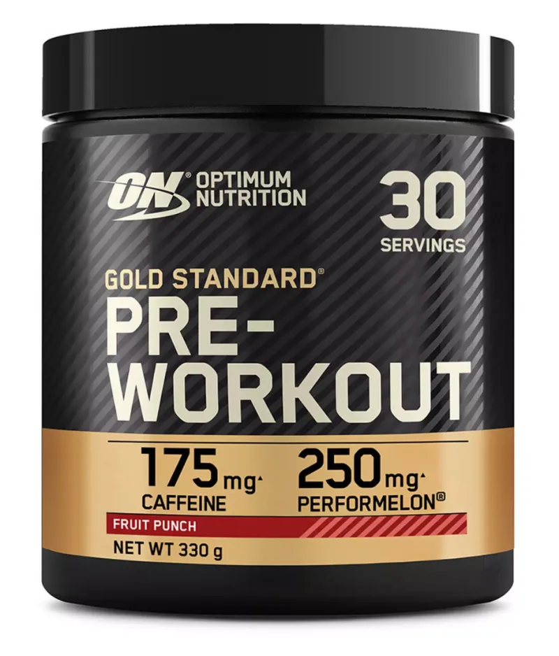 Preworkout Gold Standard aroma Fruit Punch, 330g, Optimum Nutrition — preț și oferte