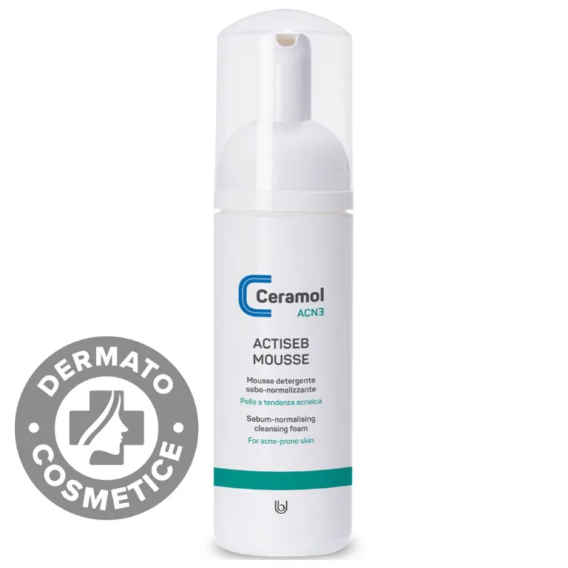 Spuma de curatare pentru acnee si piele grasa Actiseb Acne, 150ml, Ceramol — preț și oferte