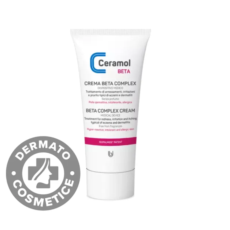 Tratament pentru eczeme, dermatite si roseata Beta, 50ml, Ceramol — preț și oferte