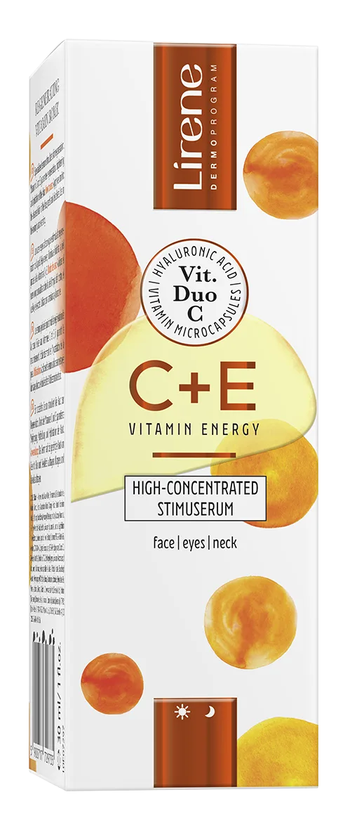 Stimu-serum ultra-concentrat pentru zi si noapte C+E PRO, 30ml, Lirene — preț și oferte