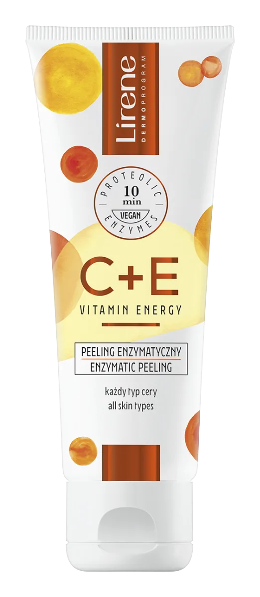 Peeling enzimatic cu efect revitalizant C+E, 75ml, Lirene — preț și oferte