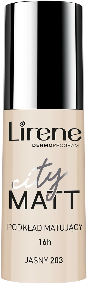 Fond de ten matifiant City Matt Light 203, 30ml, Lirene — preț și oferte