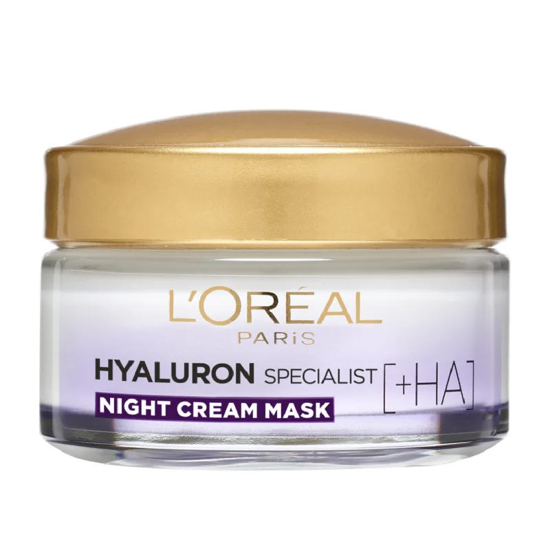 Crema antirid hidratanta de noapte Hyaluron Specialist, 50 ml, LOreal L'OREAL PARIS — preț și oferte