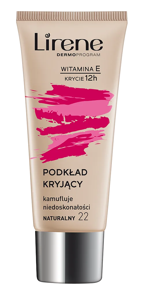 Fond de ten pentru acoperire completa Natural 22, 30ml, Lirene — preț și oferte