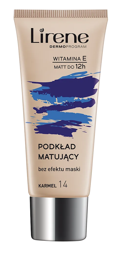 Fluid matifiant Nature Matte Caramel 14, 30ml, Lirene — preț și oferte