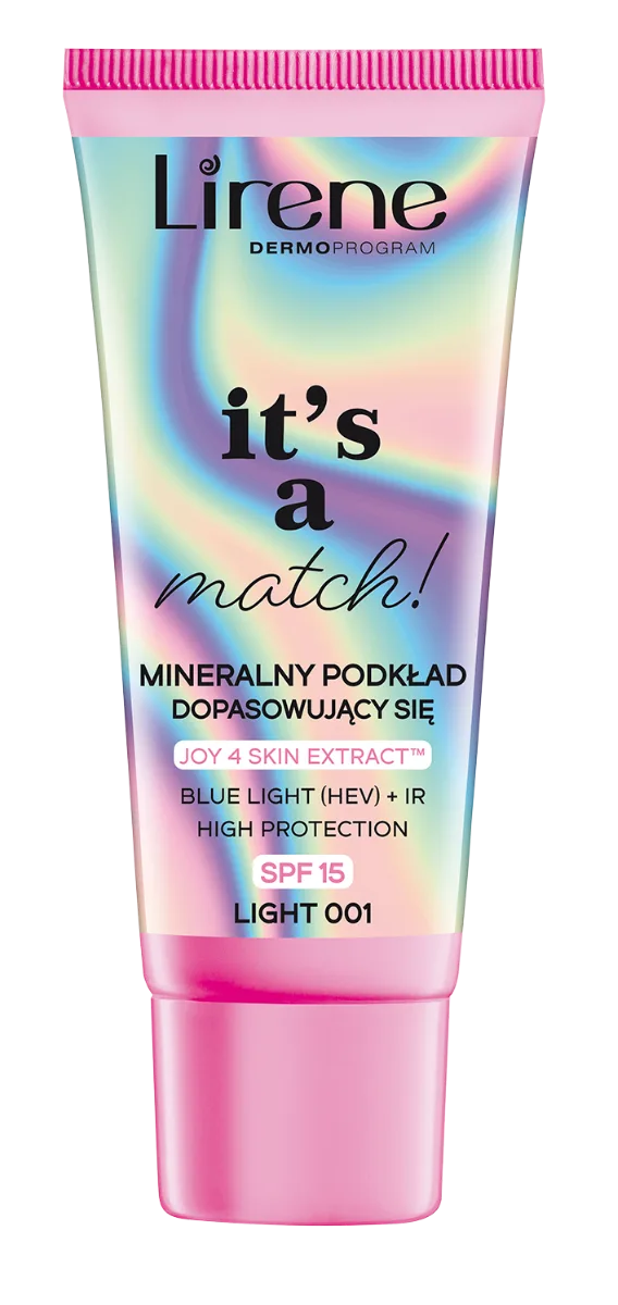 Fond de ten adaptabil nuantei tenului 01 SPF15 IR It's A Match, 30ml, Lirene — preț și oferte